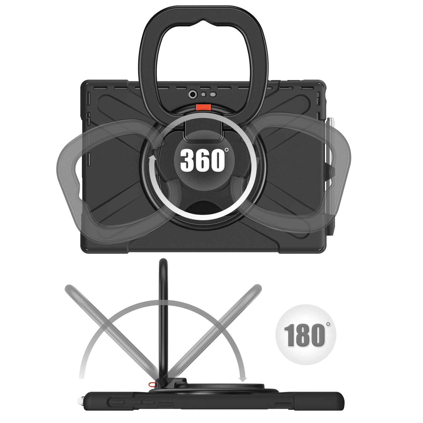 Pirate Box Surface Pro 7 Military-grade Drop Protection Cover