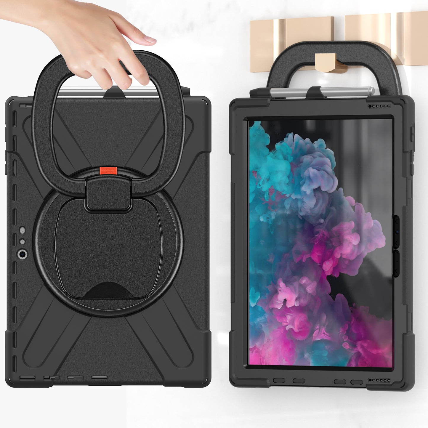 Pirate Box Surface Pro 7 Military-grade Drop Protection Cover