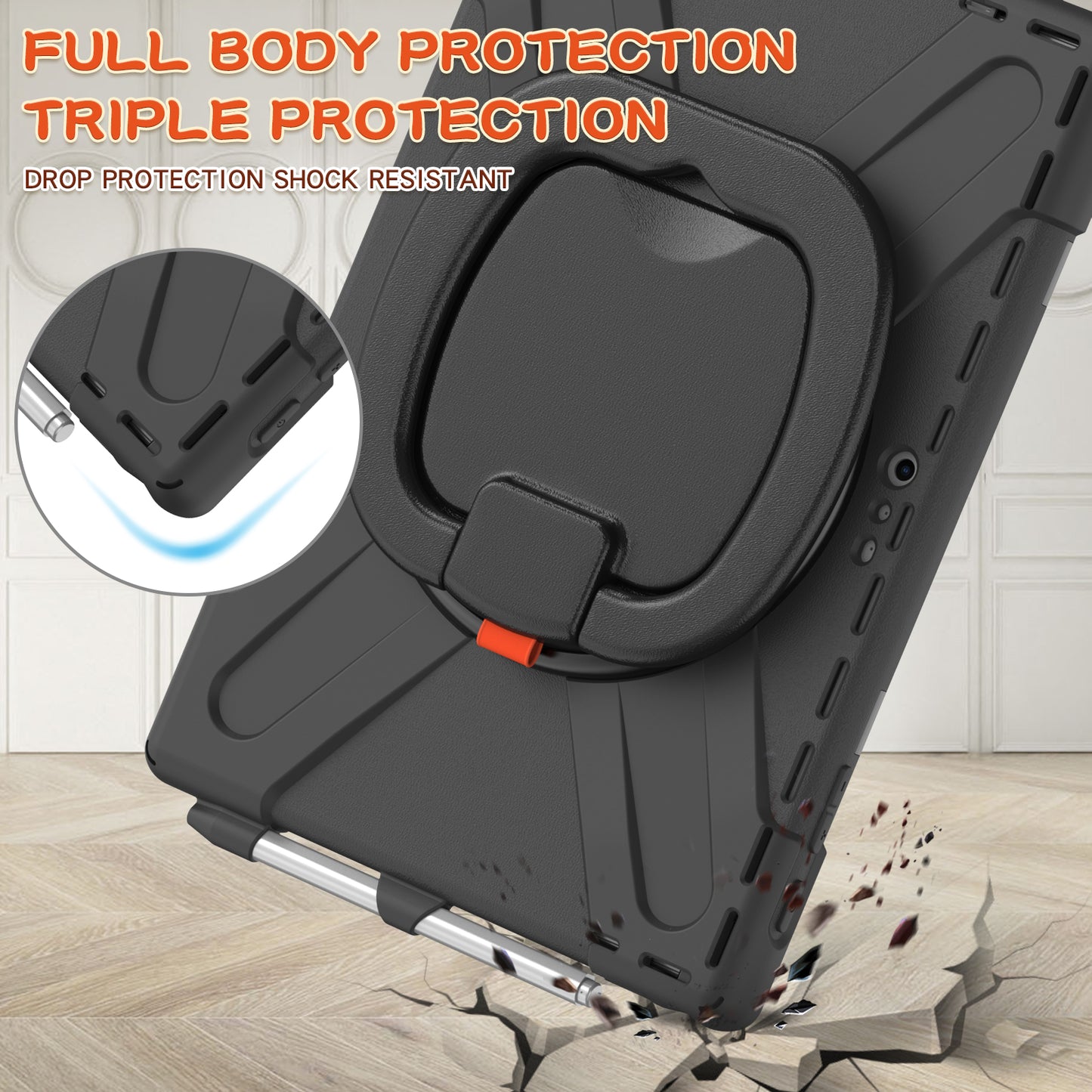 Pirate Box Surface Pro 7 Plus Military-grade Drop Protection Cover