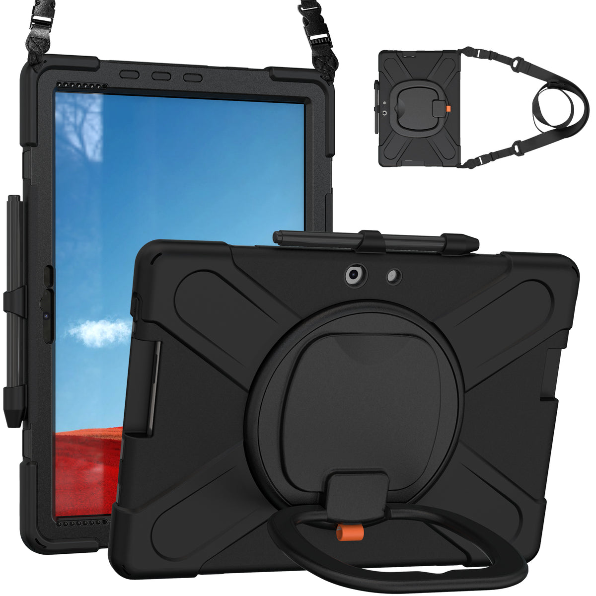 Pirate Box Surface Pro X 2019 Military-grade Drop Protection Cover
