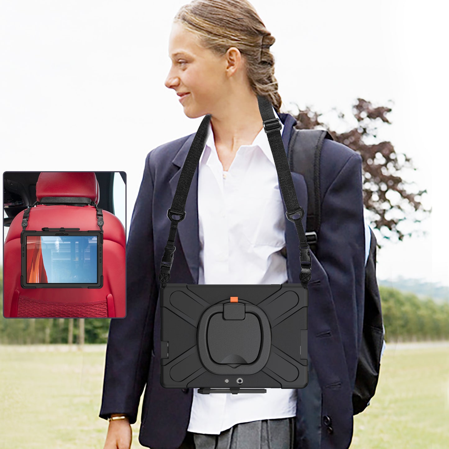 Pirate Box Surface Pro X 2019 Military-grade Drop Protection Cover