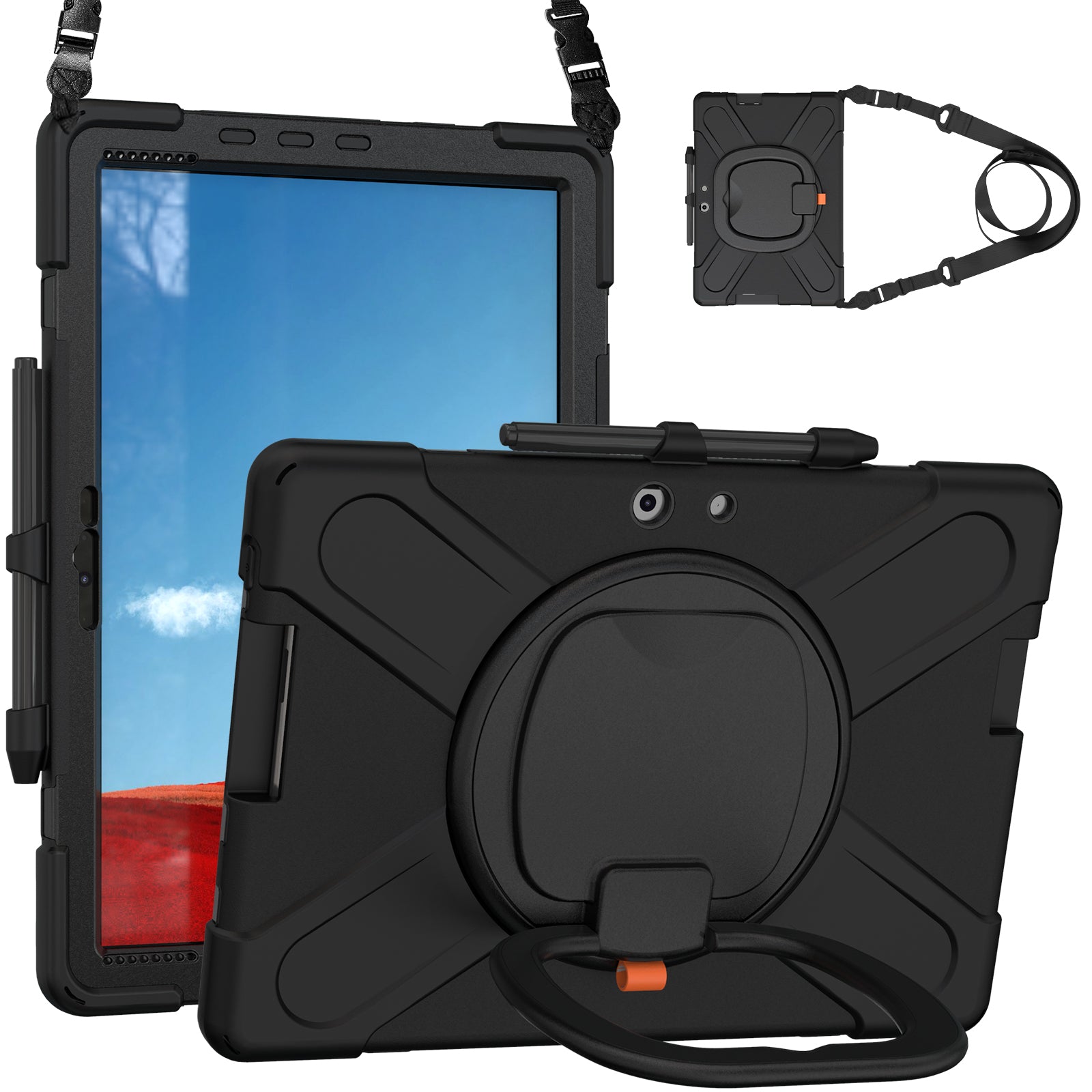 Pirate Box Surface Pro X 2021 Military-grade Drop Protection Cover
