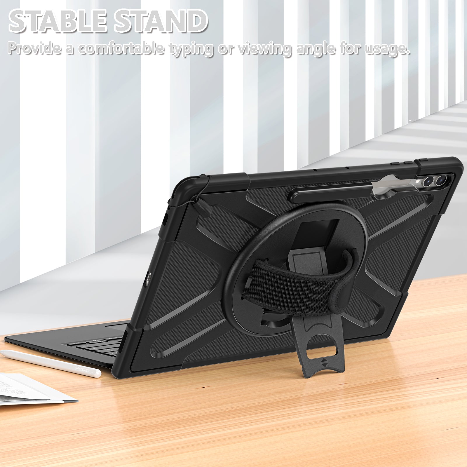 Pirate King Galaxy Tab S10 Ultra Case Heavy Duty Hybrid Protection
