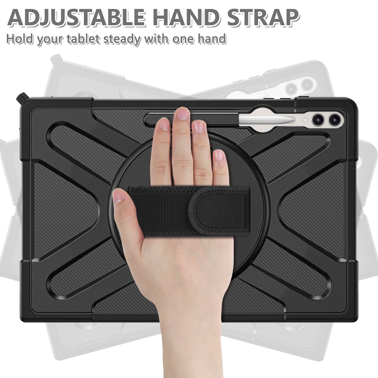 Pirate King Galaxy Tab S10 Ultra Case Heavy Duty Hybrid Protection