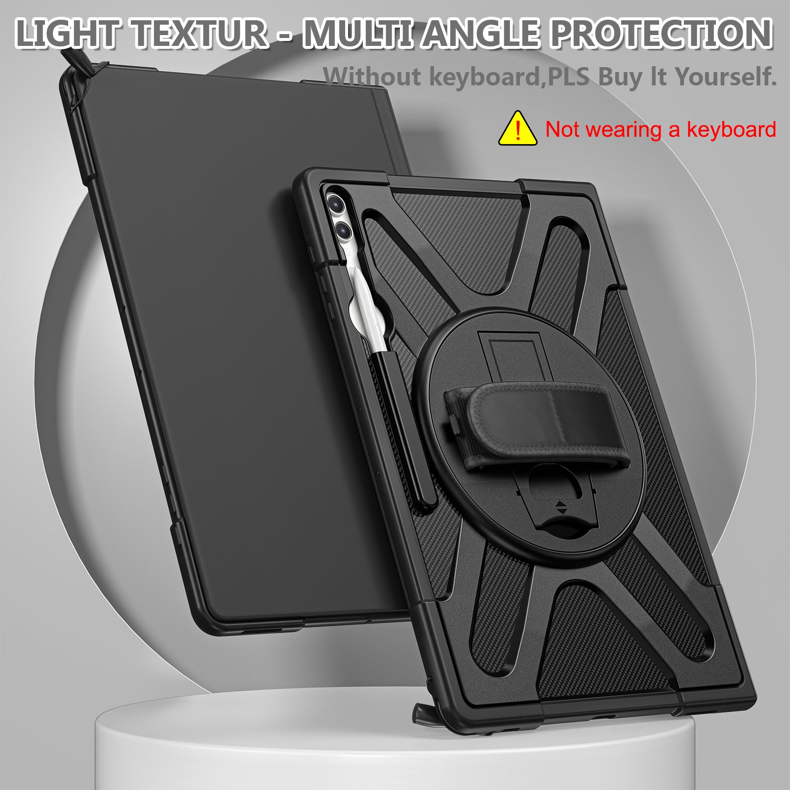 Pirate King Galaxy Tab S10 Ultra Case Heavy Duty Hybrid Protection