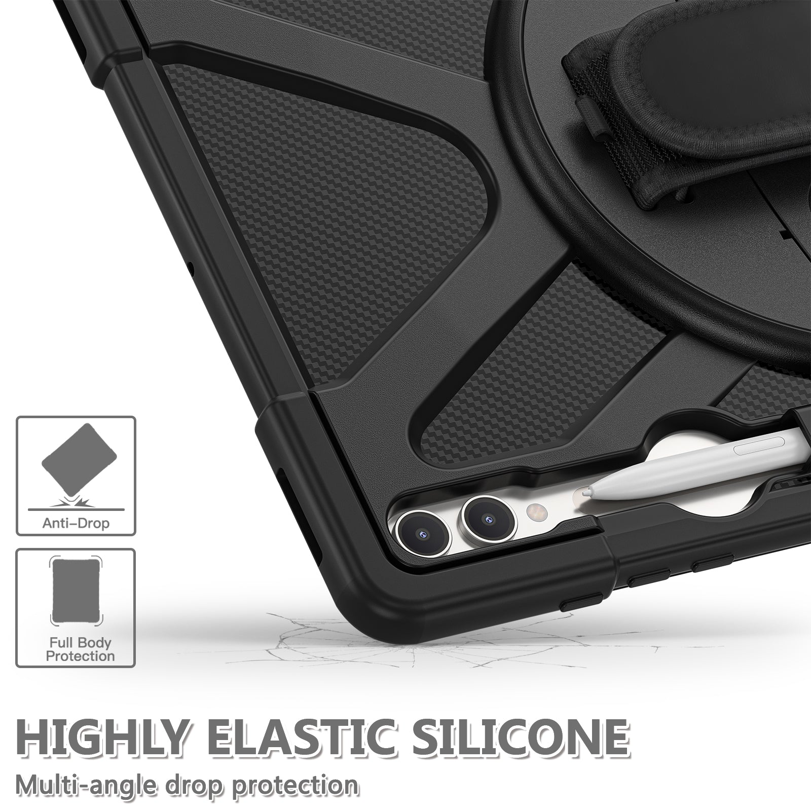 Pirate King Galaxy Tab S10 Ultra Case Heavy Duty Hybrid Protection