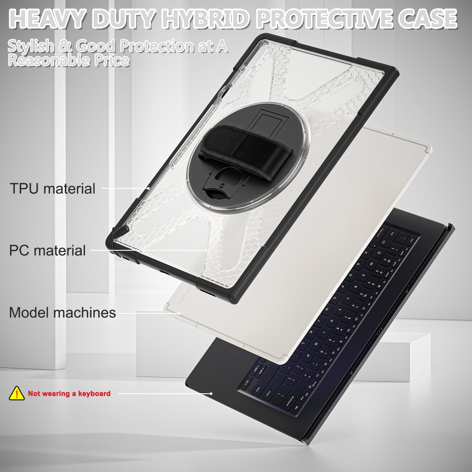 Pirate King Galaxy Tab S11 Ultra Case Heavy Duty Hybrid Protection