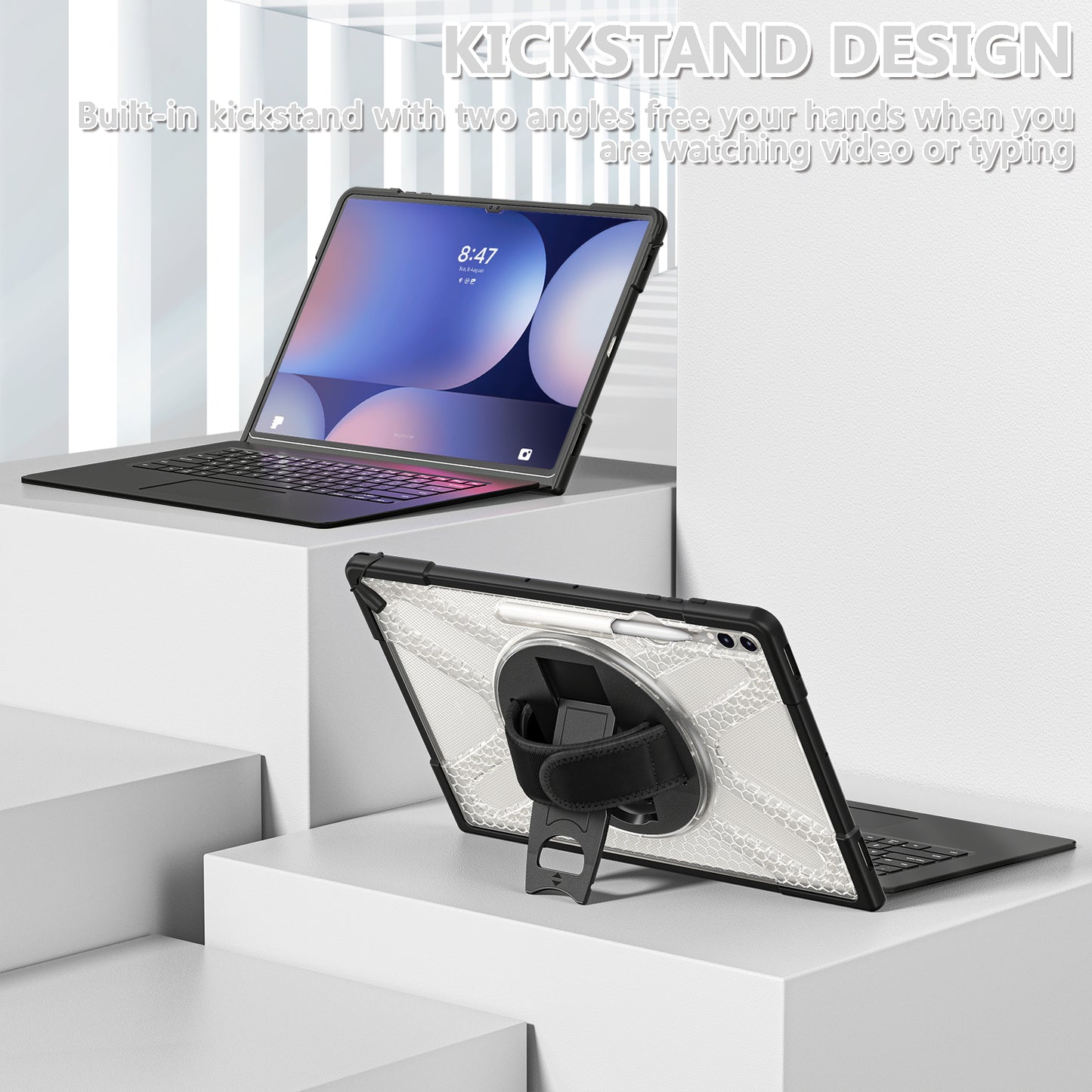 Pirate King Galaxy Tab S11 Ultra Case Heavy Duty Hybrid Protection