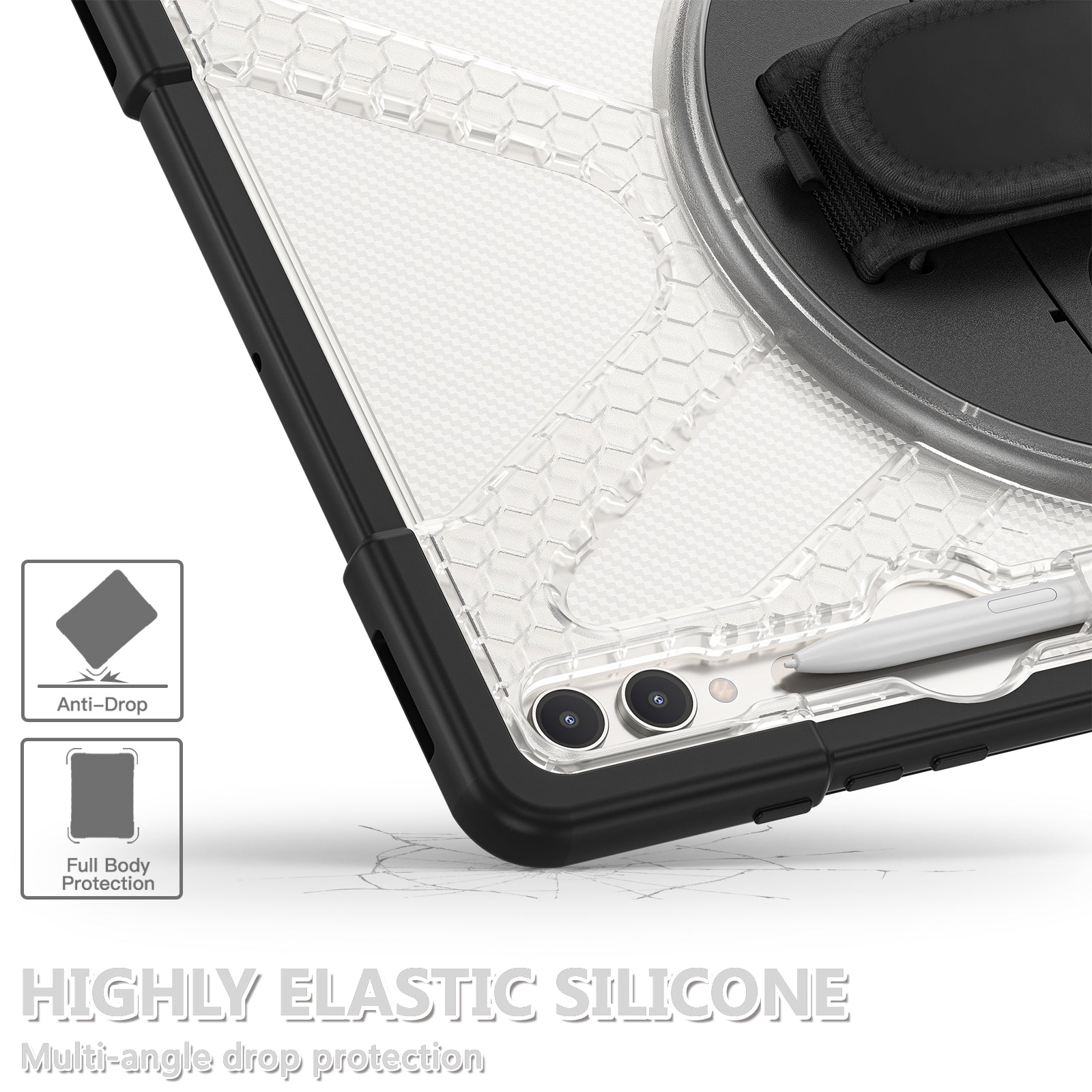 Pirate King Galaxy Tab S11 Ultra Case Heavy Duty Hybrid Protection