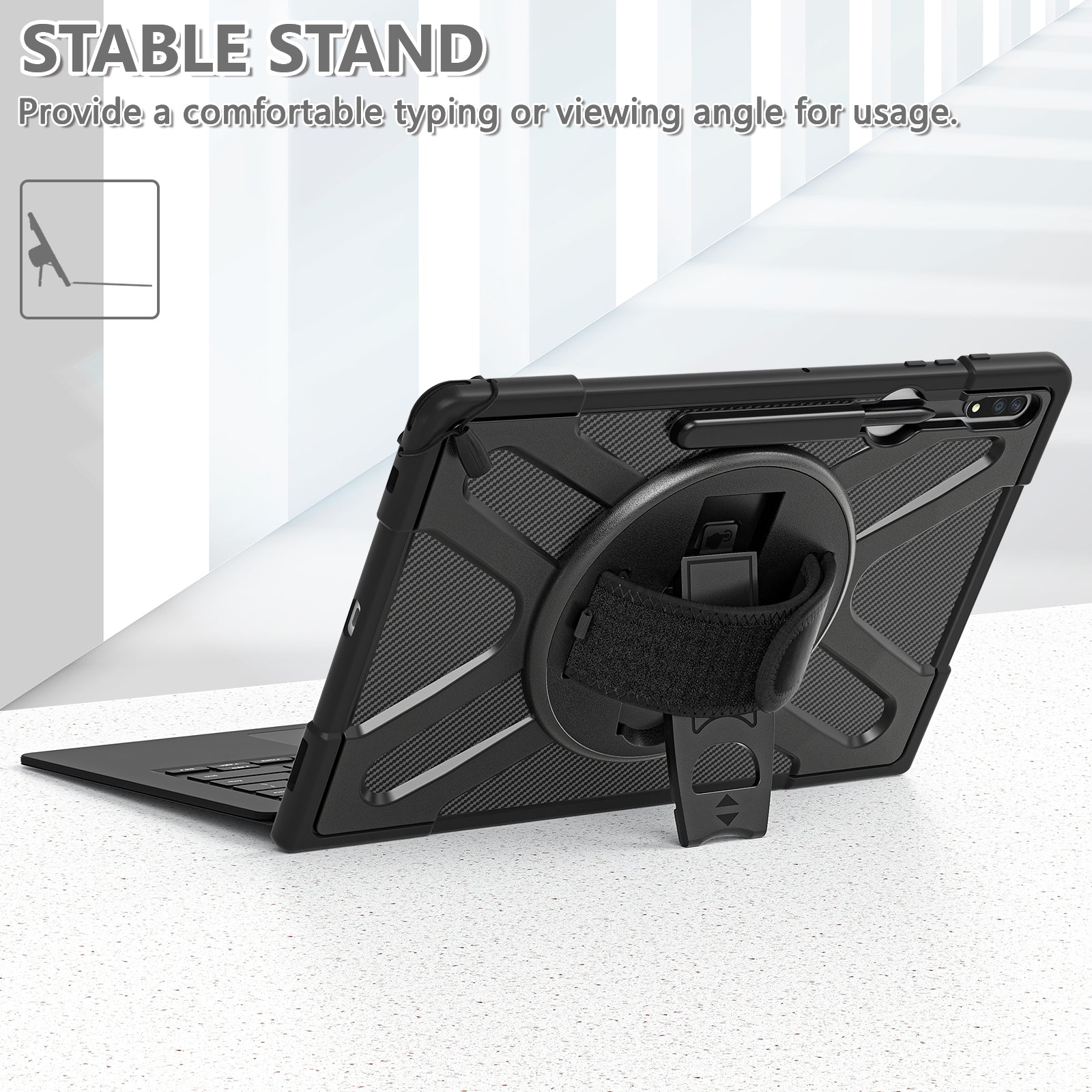 Pirate King Galaxy Tab S8 Ultra Case Heavy Duty Hybrid Protection
