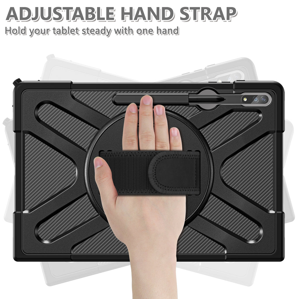 Pirate King Galaxy Tab S8 Ultra Case Heavy Duty Hybrid Protection