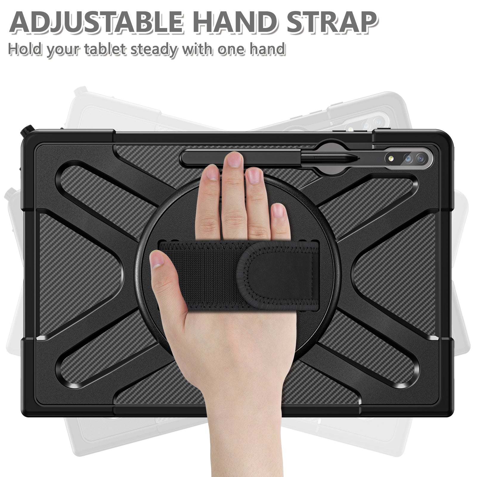 Pirate King Galaxy Tab S8 Ultra Case Heavy Duty Hybrid Protection