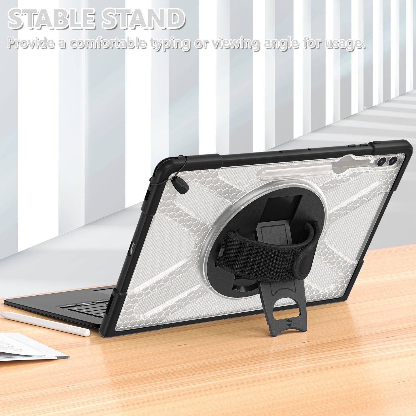 Pirate King Galaxy Tab S9 Ultra Case Heavy Duty Hybrid Protection