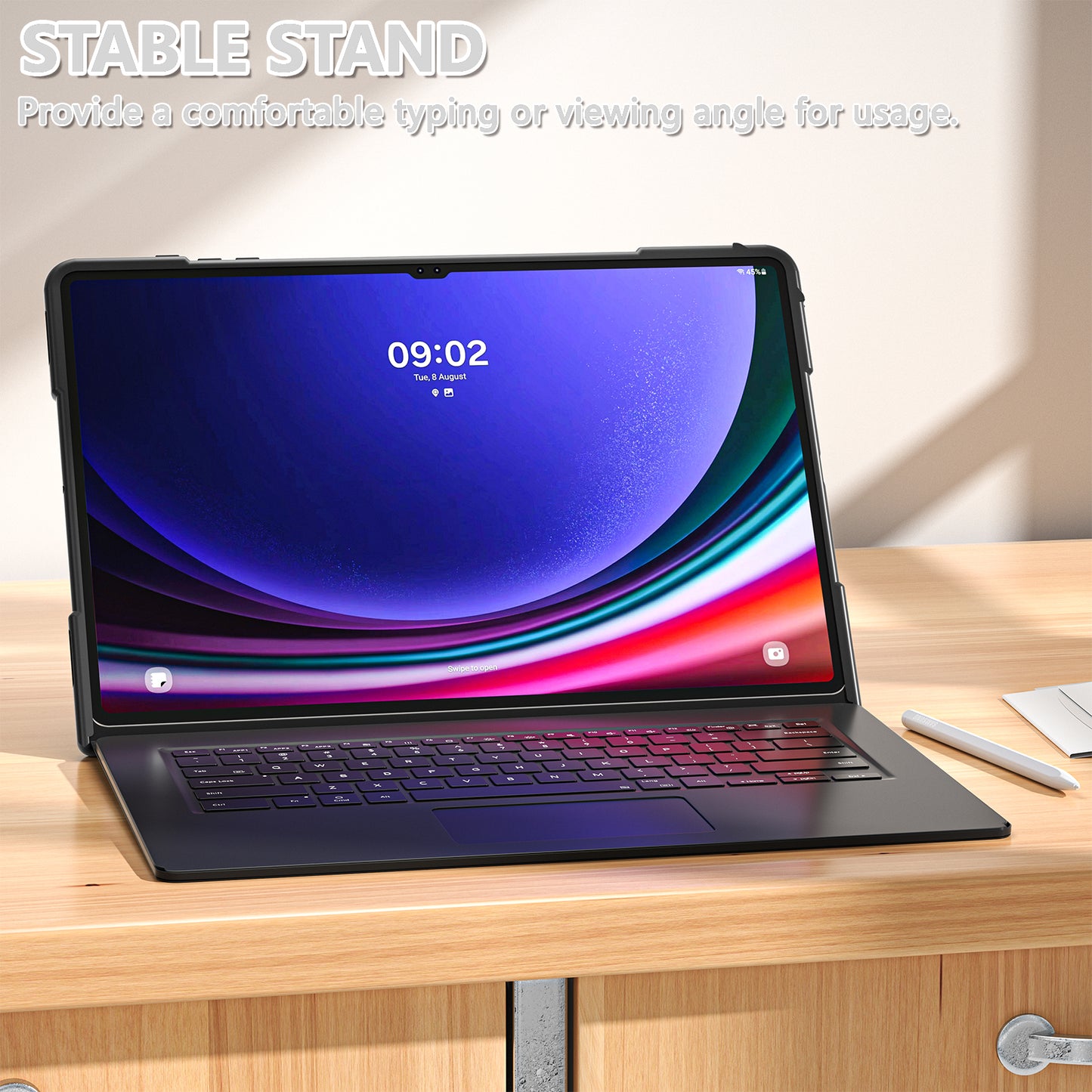 Pirate King Galaxy Tab S9 Ultra Case Heavy Duty Hybrid Protection