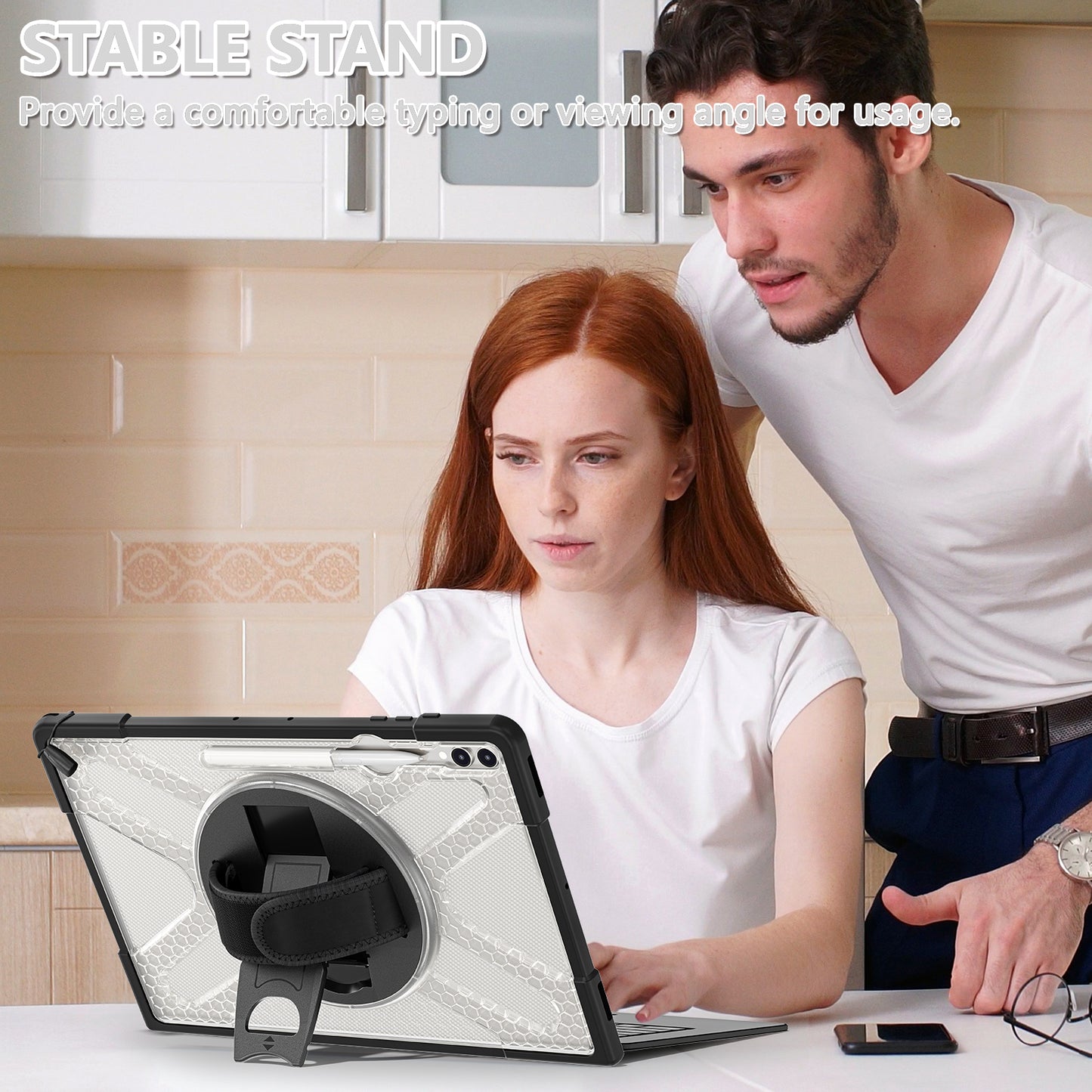 Pirate King Galaxy Tab S9 Ultra Case Heavy Duty Hybrid Protection