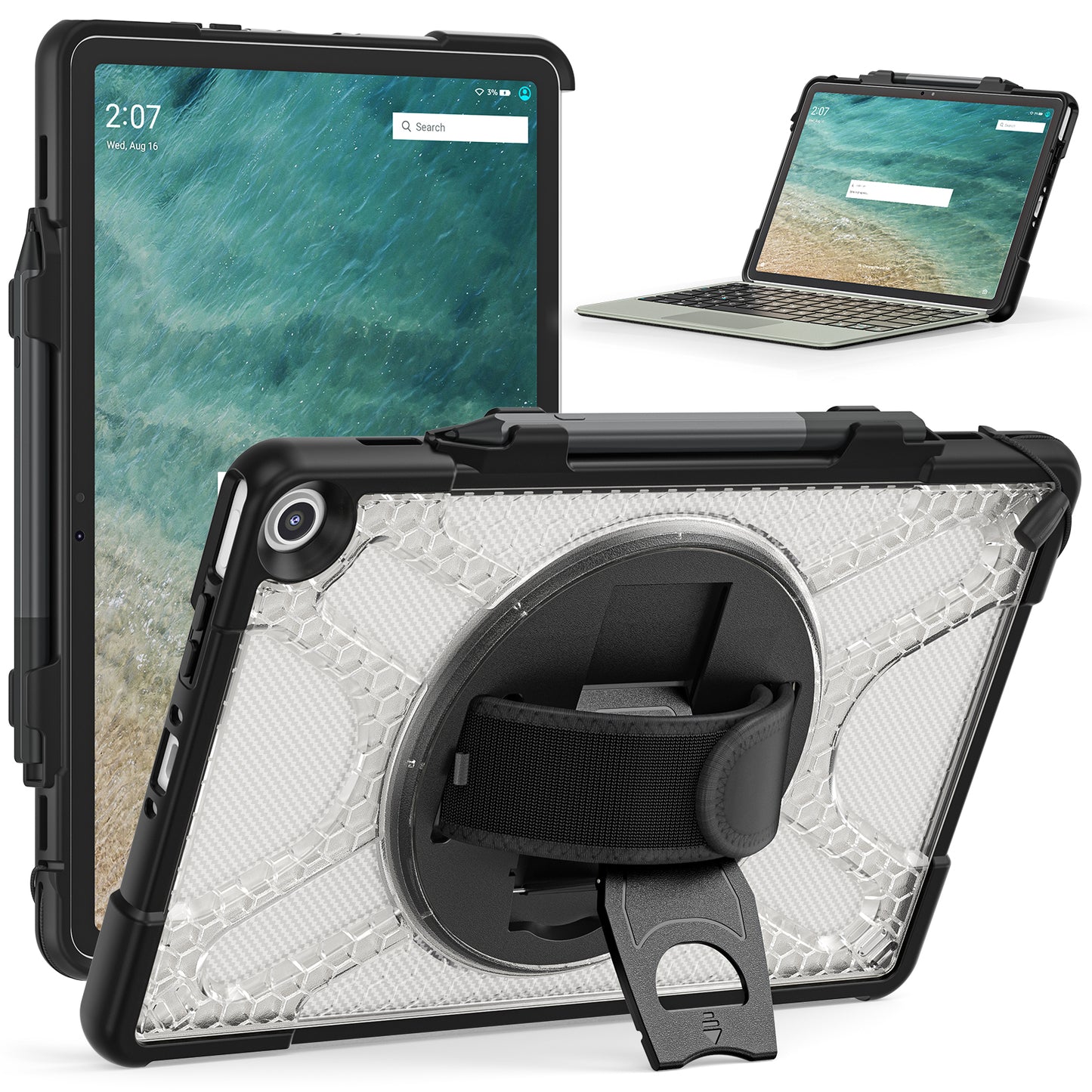 Pirate King Kindle Fire Max Case Heavy Duty Hybrid Protection