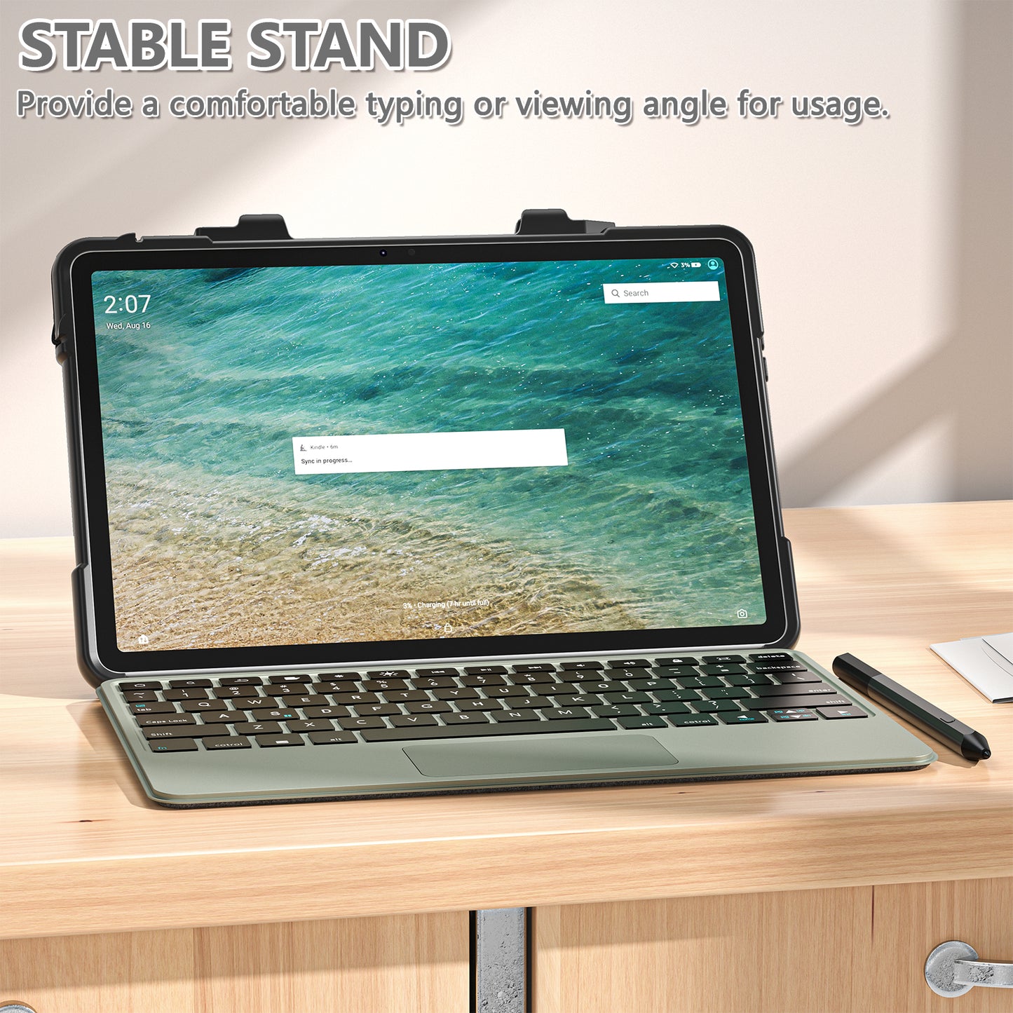 Pirate King Kindle Fire Max Case Heavy Duty Hybrid Protection