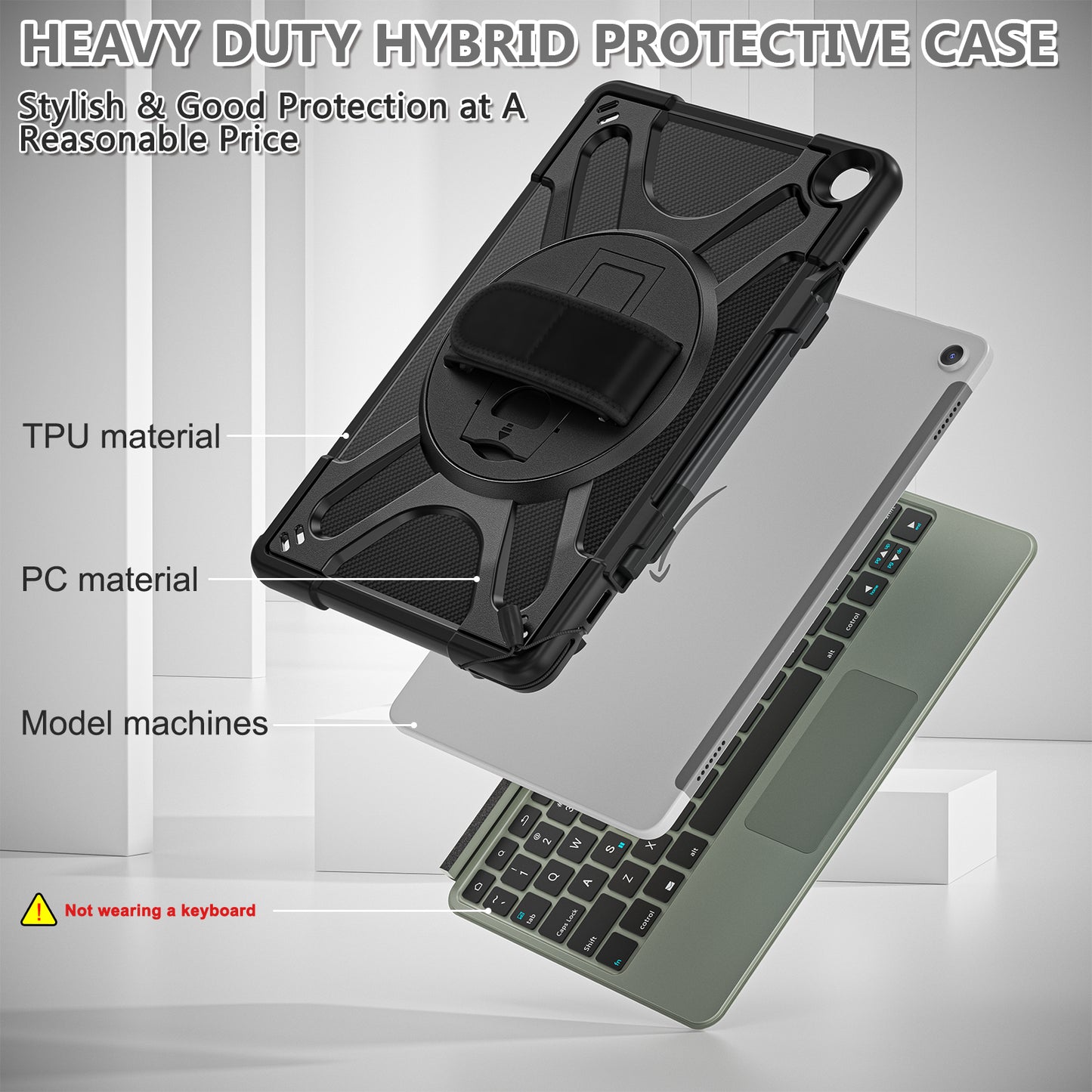 Pirate King Kindle Fire Max Case Heavy Duty Hybrid Protection