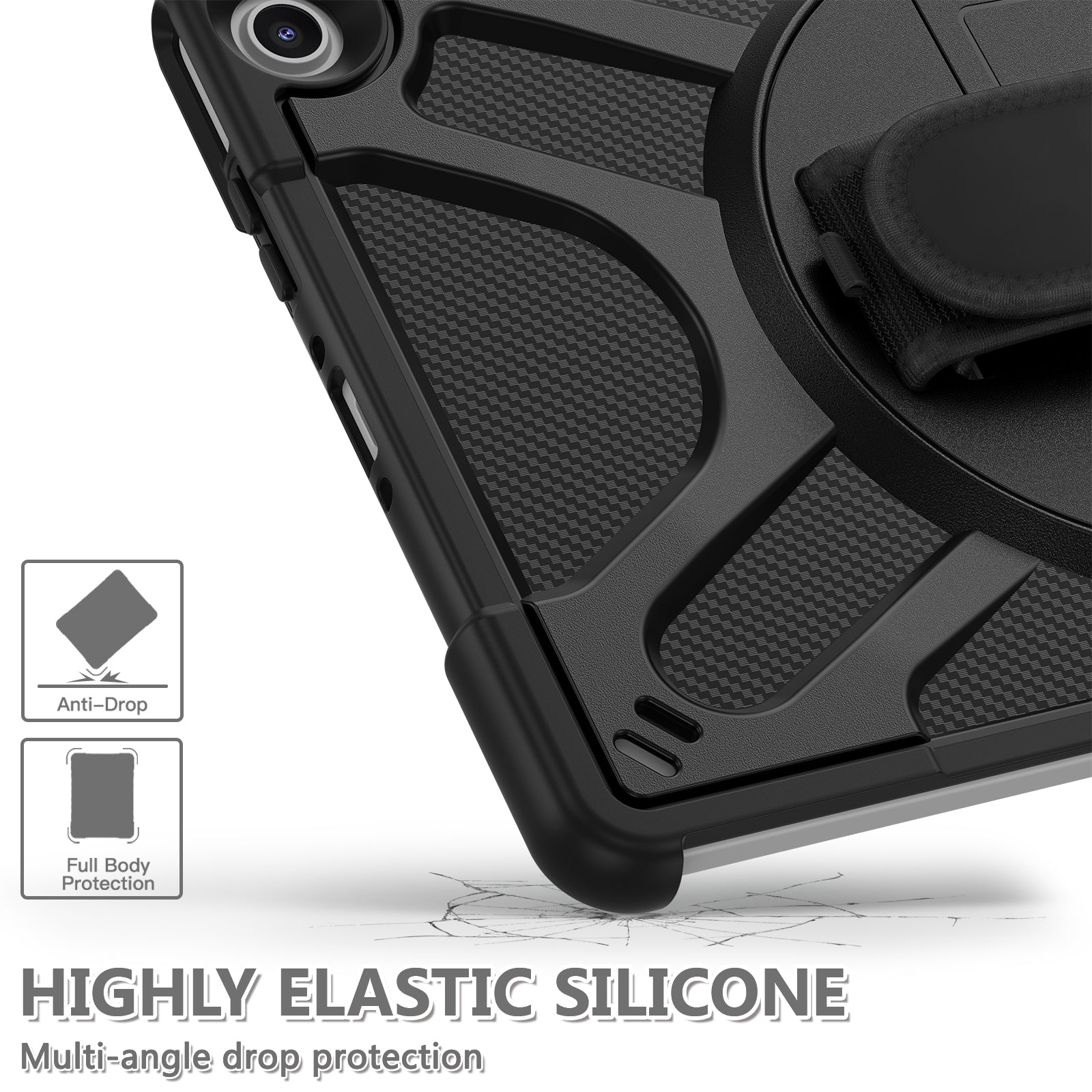 Pirate King Kindle Fire Max Case Heavy Duty Hybrid Protection