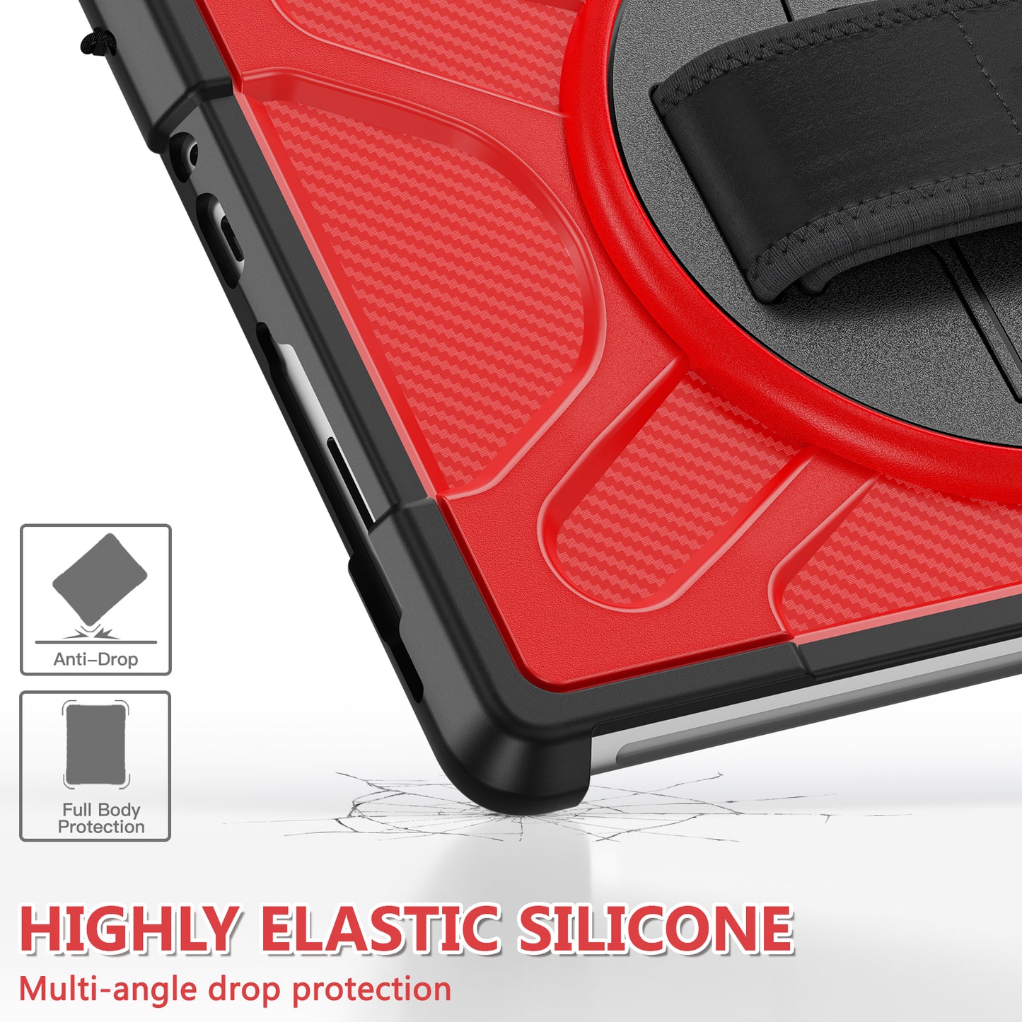 Pirate King Surface Go 2018 Case Heavy Duty Hybrid Protection