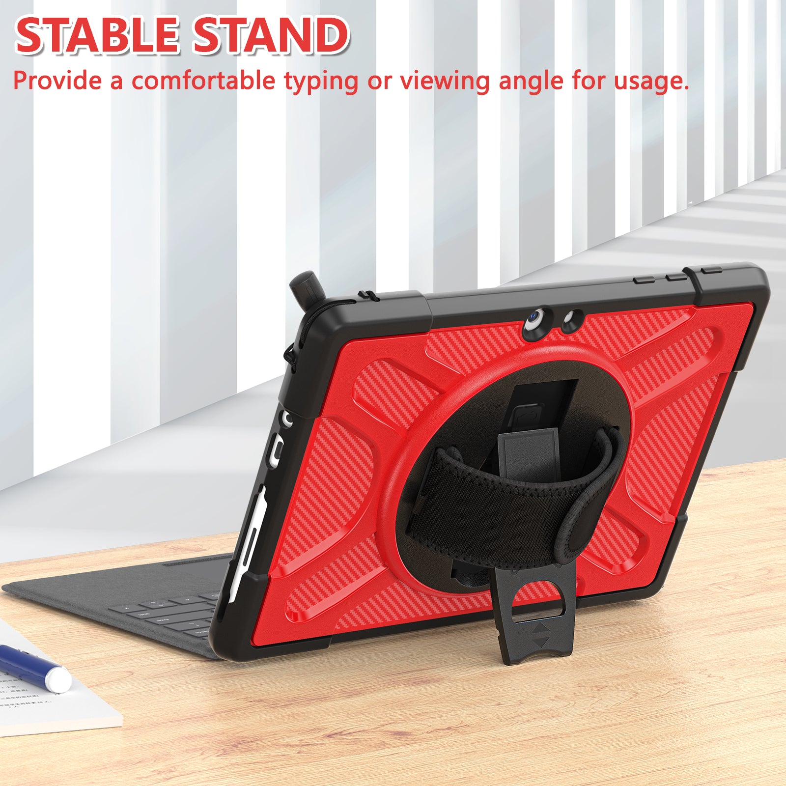 Pirate King Surface Go 2018 Case Heavy Duty Hybrid Protection