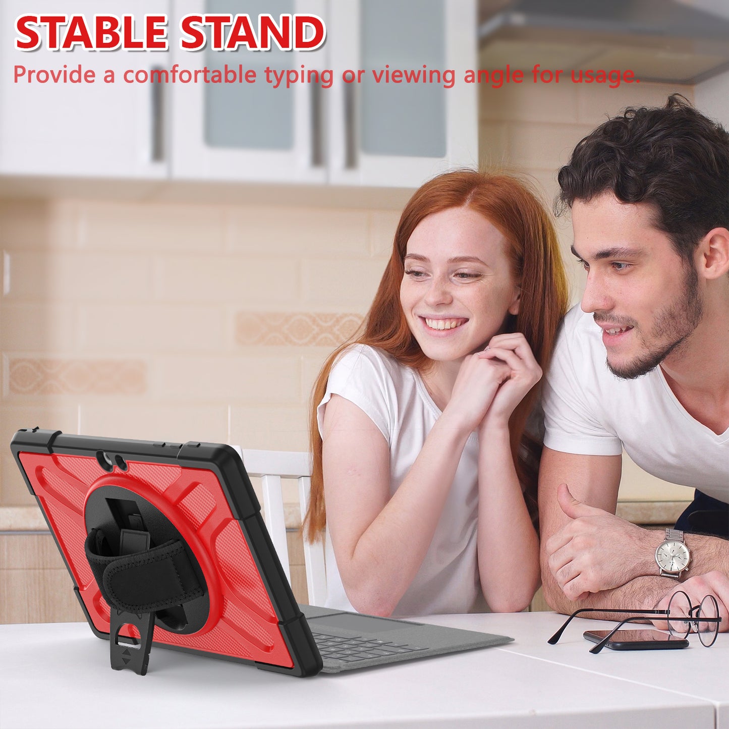 Pirate King Surface Go 2018 Case Heavy Duty Hybrid Protection