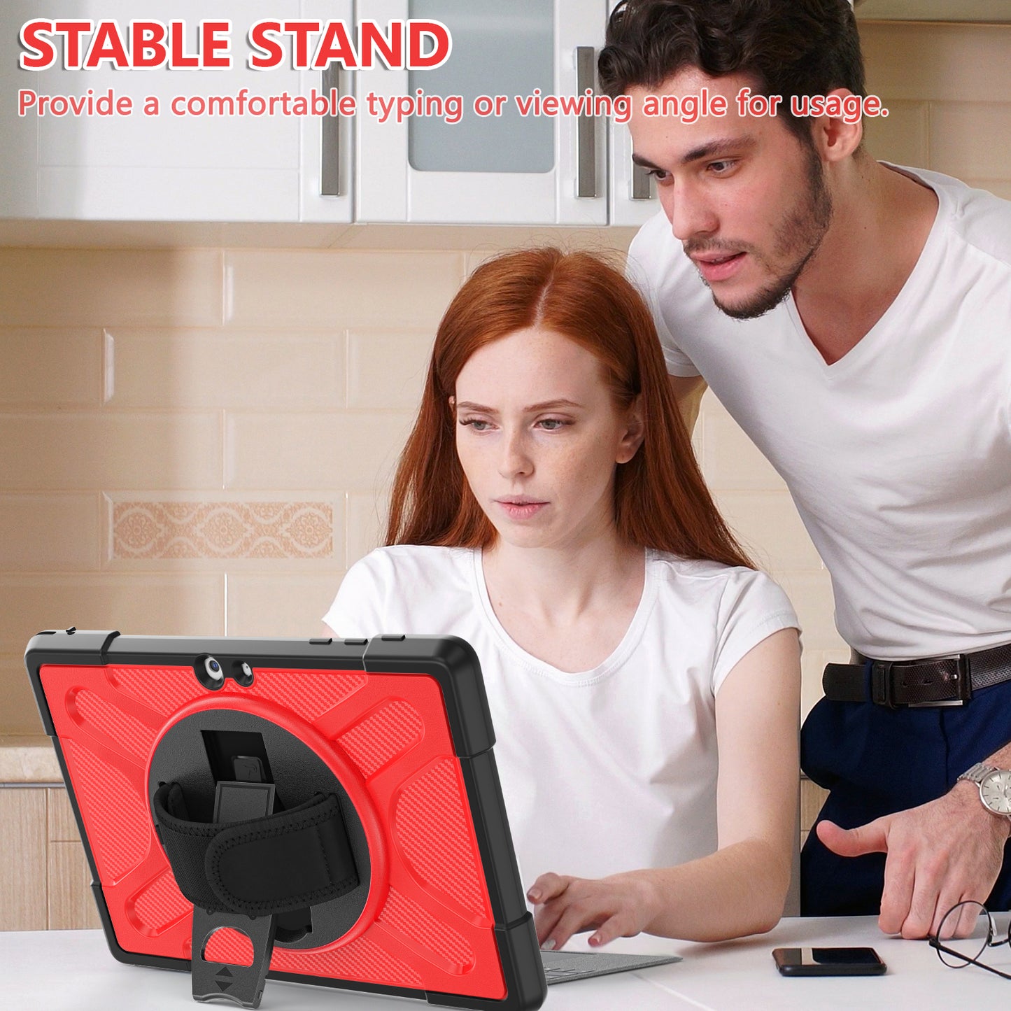 Pirate King Surface Go 2018 Case Heavy Duty Hybrid Protection