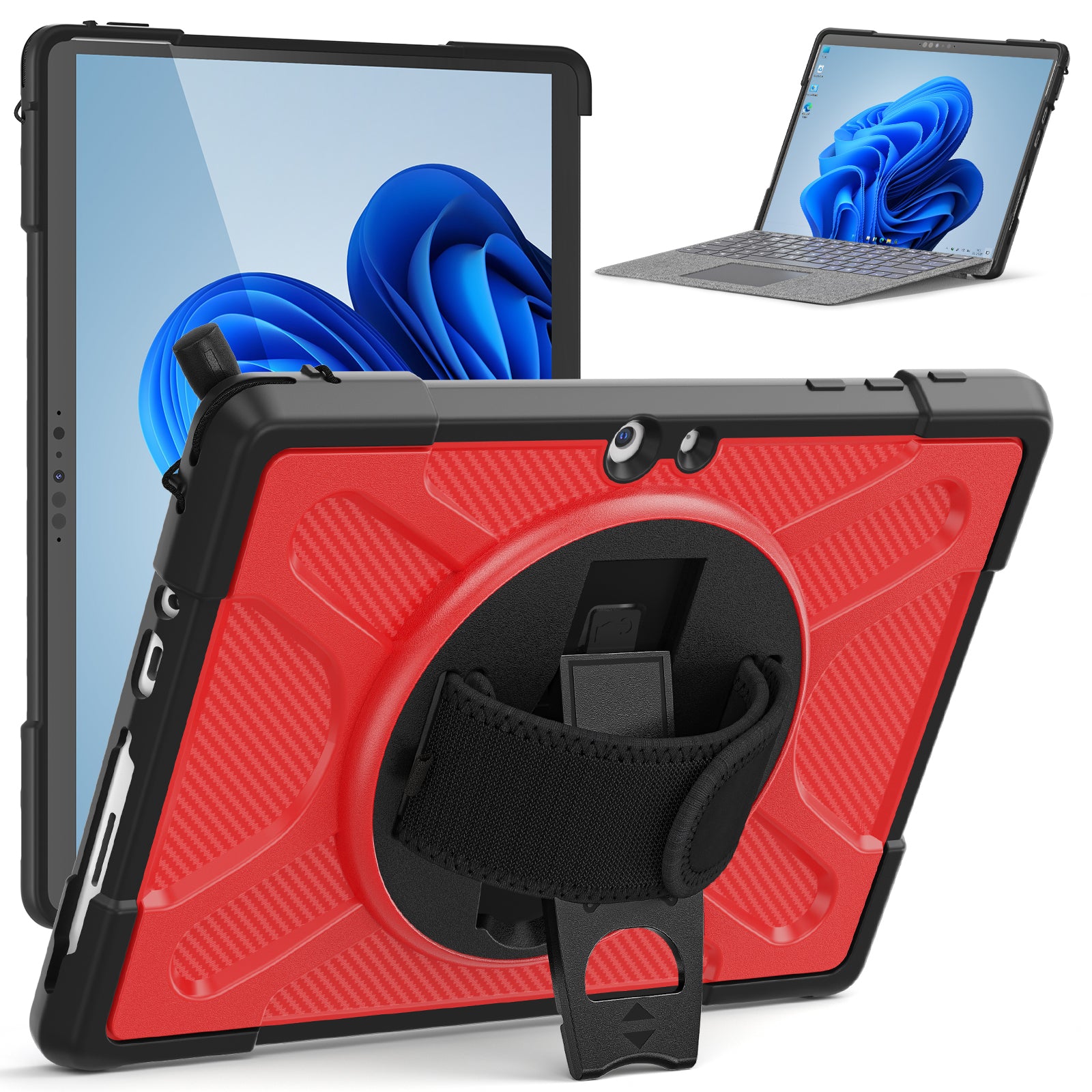 Pirate King Surface Go 2018 Case Heavy Duty Hybrid Protection
