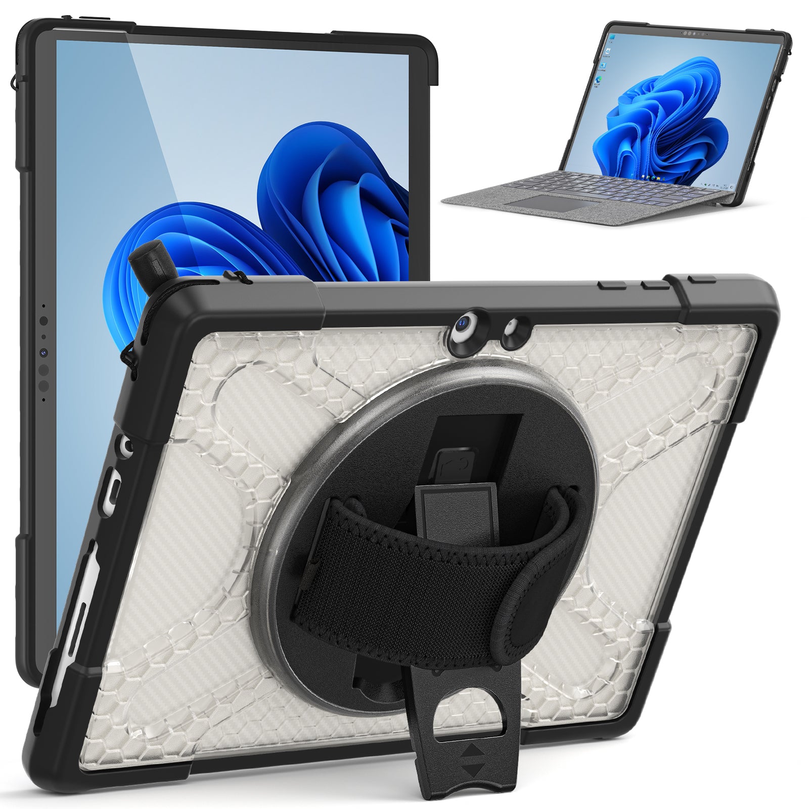 Pirate King Surface Go 2018 Case Heavy Duty Hybrid Protection