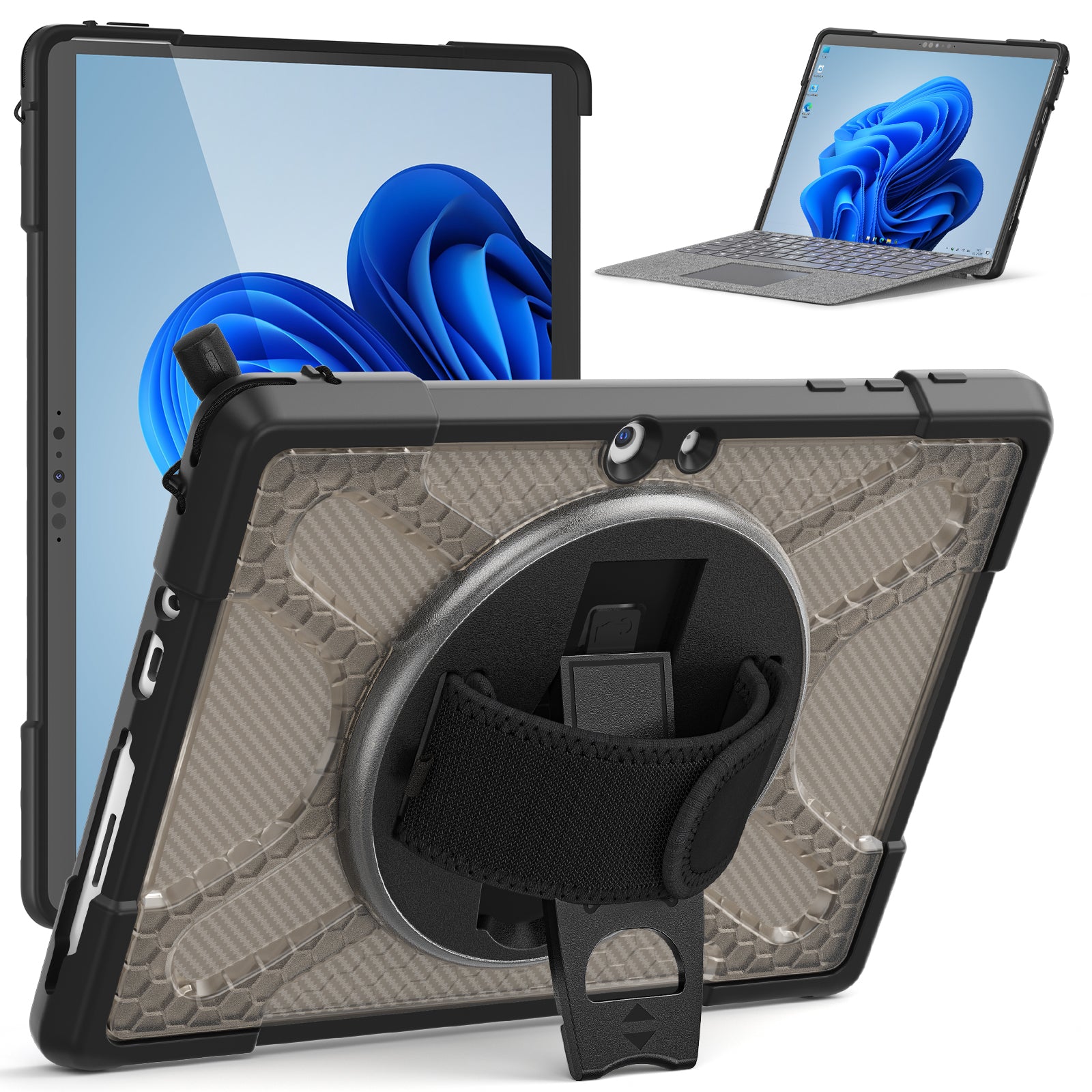 Pirate King Surface Go 2018 Case Heavy Duty Hybrid Protection