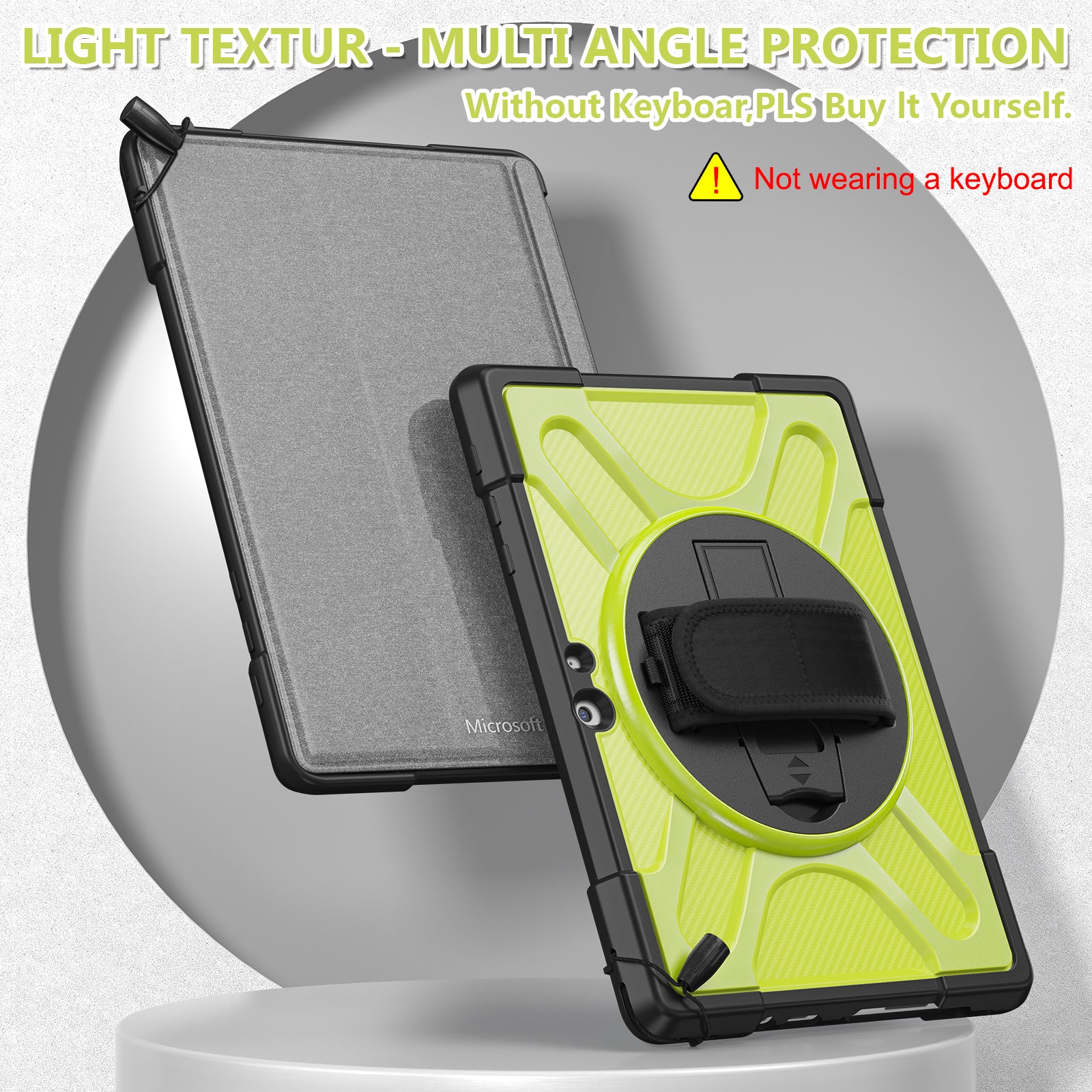 Pirate King Surface Go 2020 Case Heavy Duty Hybrid Protection