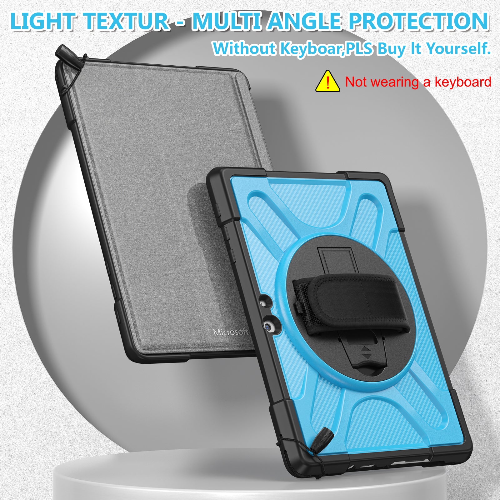 Pirate King Surface Go 2021 Case Heavy Duty Hybrid Protection