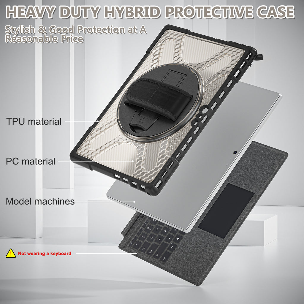 Pirate King Surface Go 2023 Case Heavy Duty Hybrid Protection