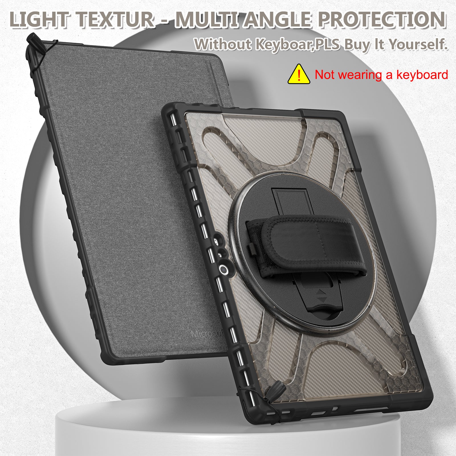 Pirate King Surface Go 2023 Case Heavy Duty Hybrid Protection