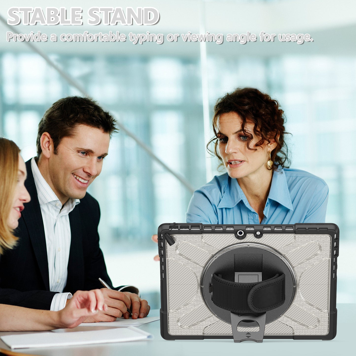 Pirate King Surface Pro 10 Case Heavy Duty Hybrid Protection