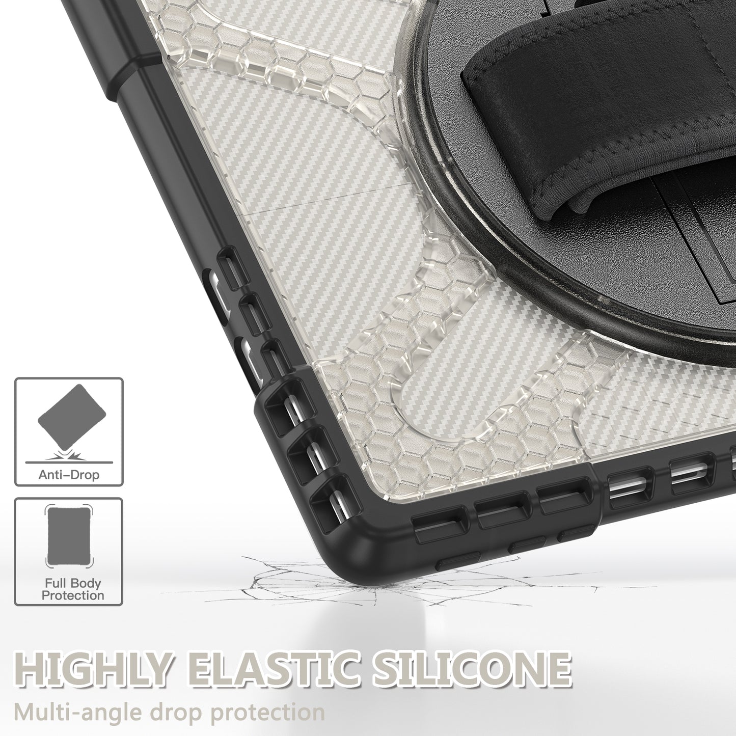 Pirate King Surface Pro 10 Case Heavy Duty Hybrid Protection