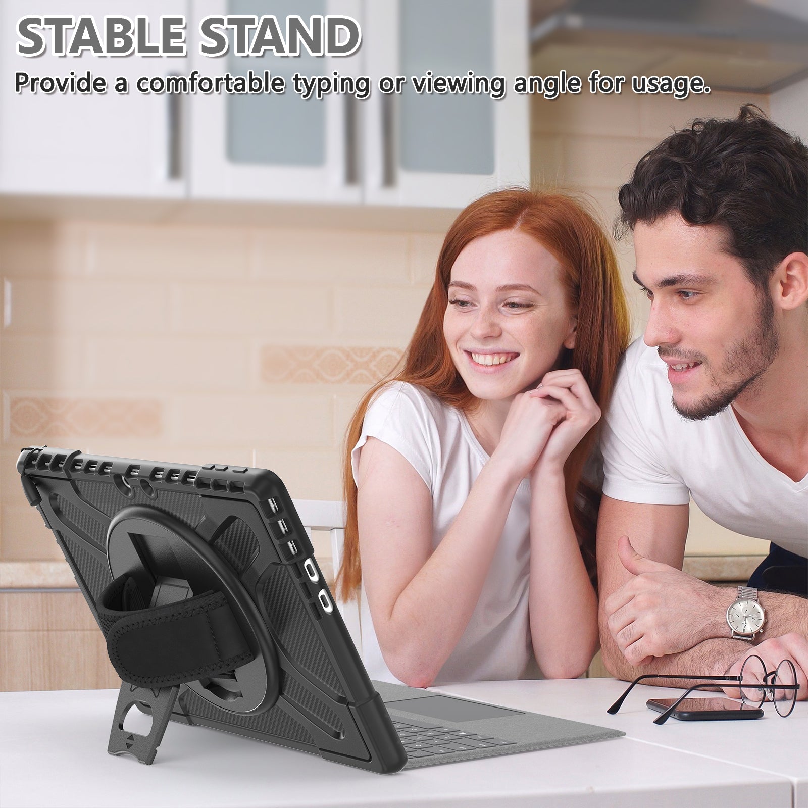 Pirate King Surface Pro 11 Case Heavy Duty Hybrid Protection