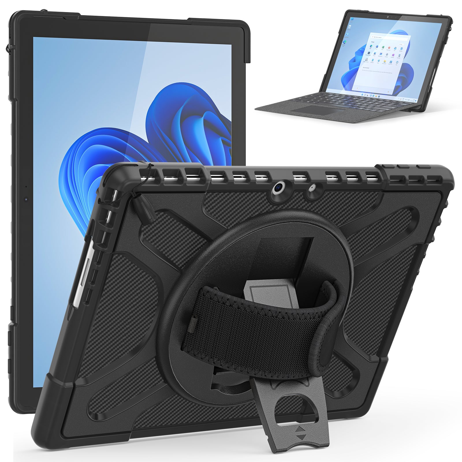 Pirate King Surface Pro 11 Case Heavy Duty Hybrid Protection