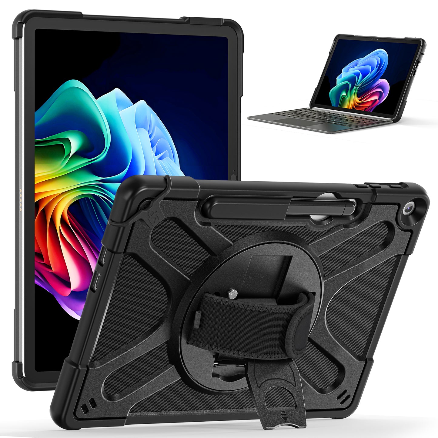 Pirate King Surface Pro 12 Case Heavy Duty Hybrid Protection