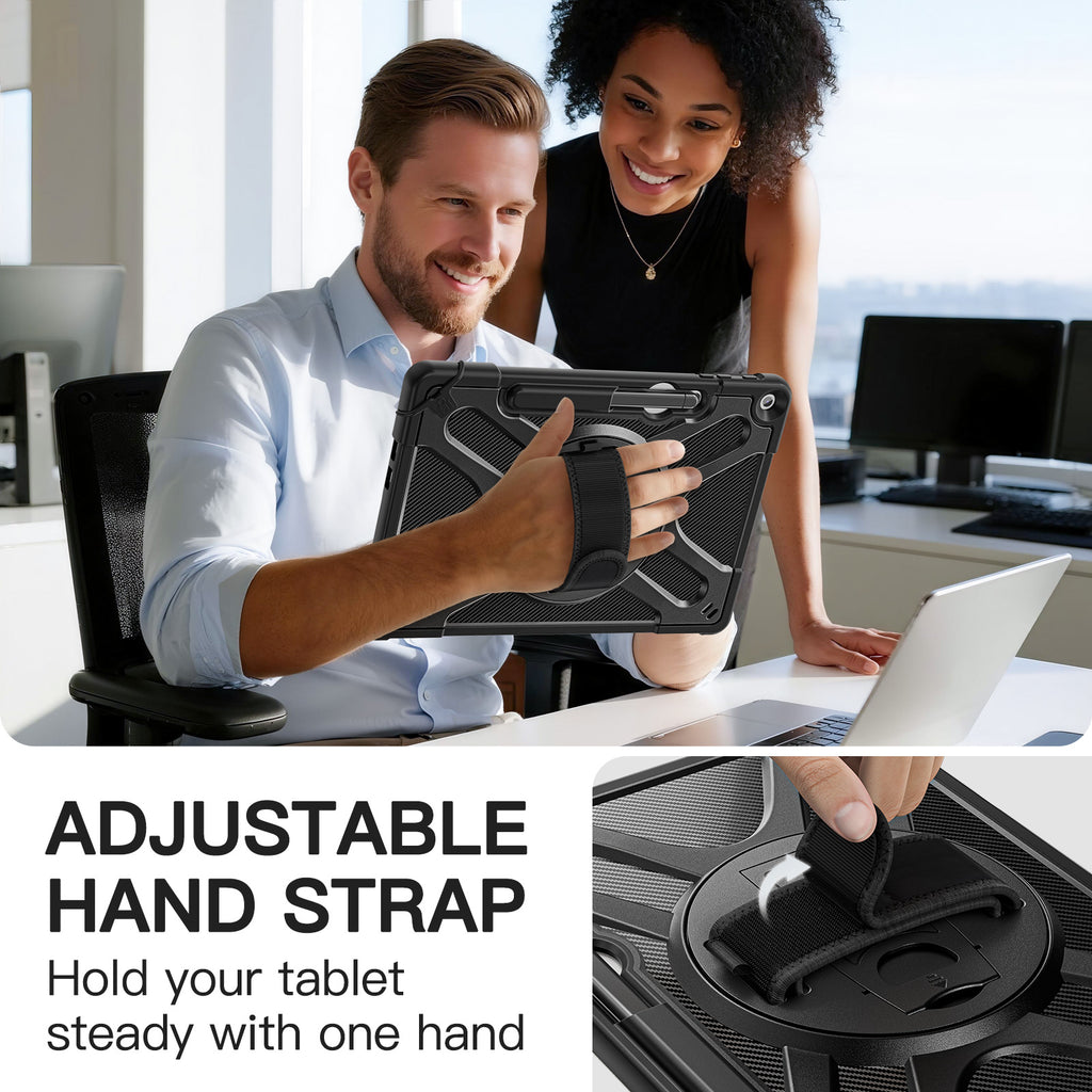 Pirate King Surface Pro 12 Case Heavy Duty Hybrid Protection