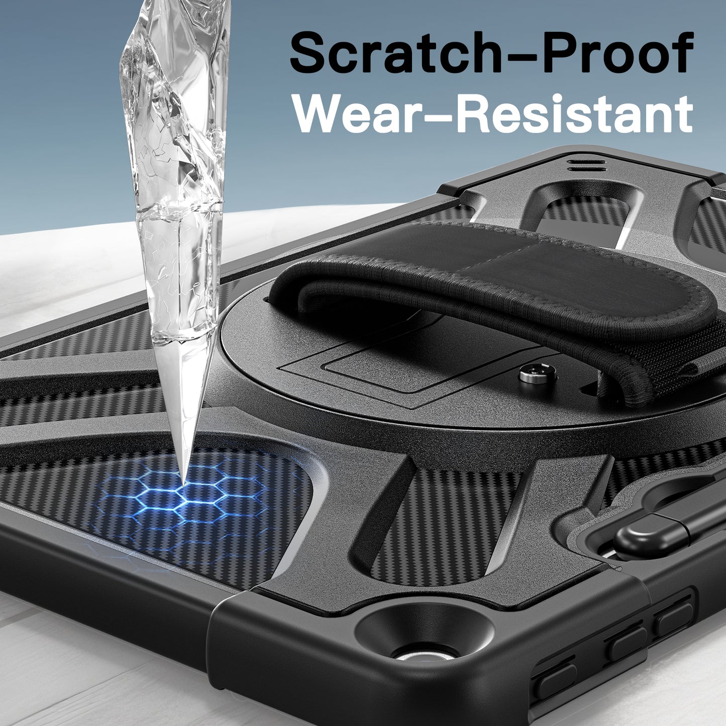 Pirate King Surface Pro 12 Case Heavy Duty Hybrid Protection