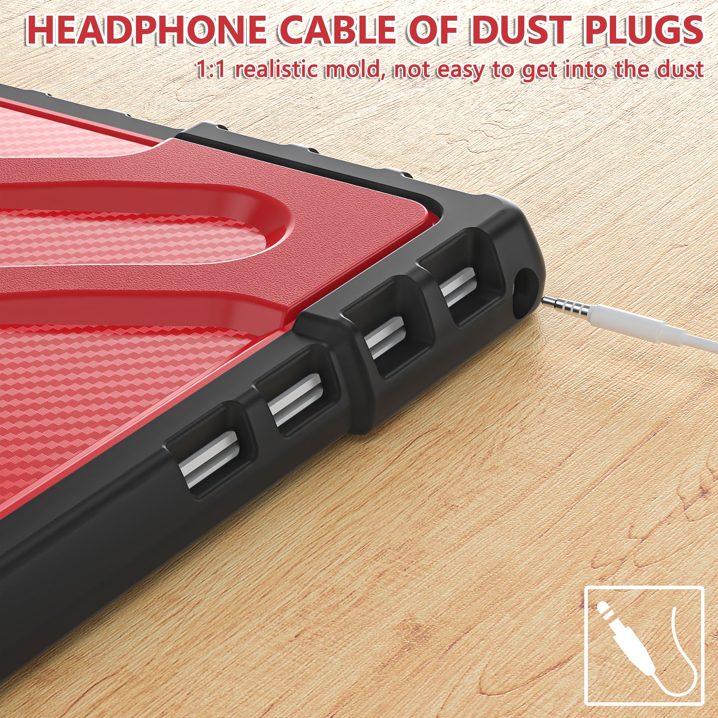 Pirate King Surface Pro 5 Case Heavy Duty Hybrid Protection