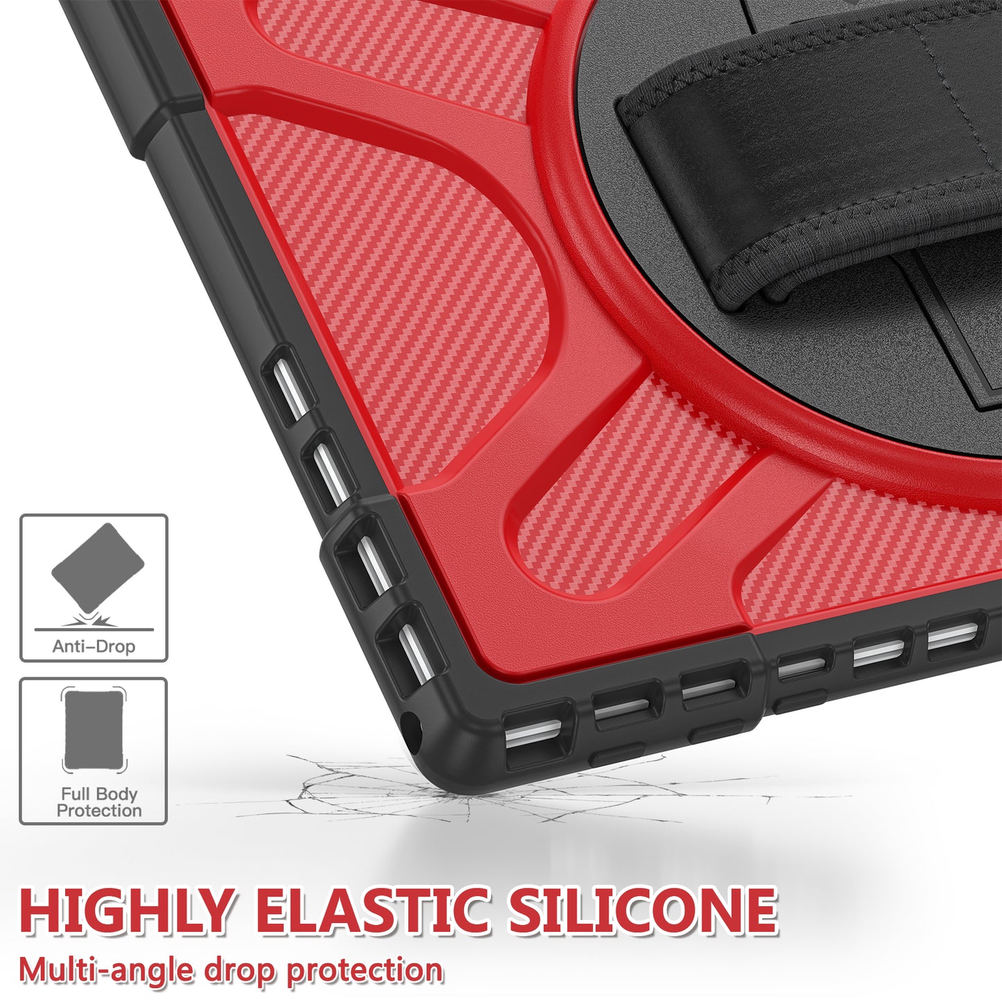 Pirate King Surface Pro 5 Case Heavy Duty Hybrid Protection