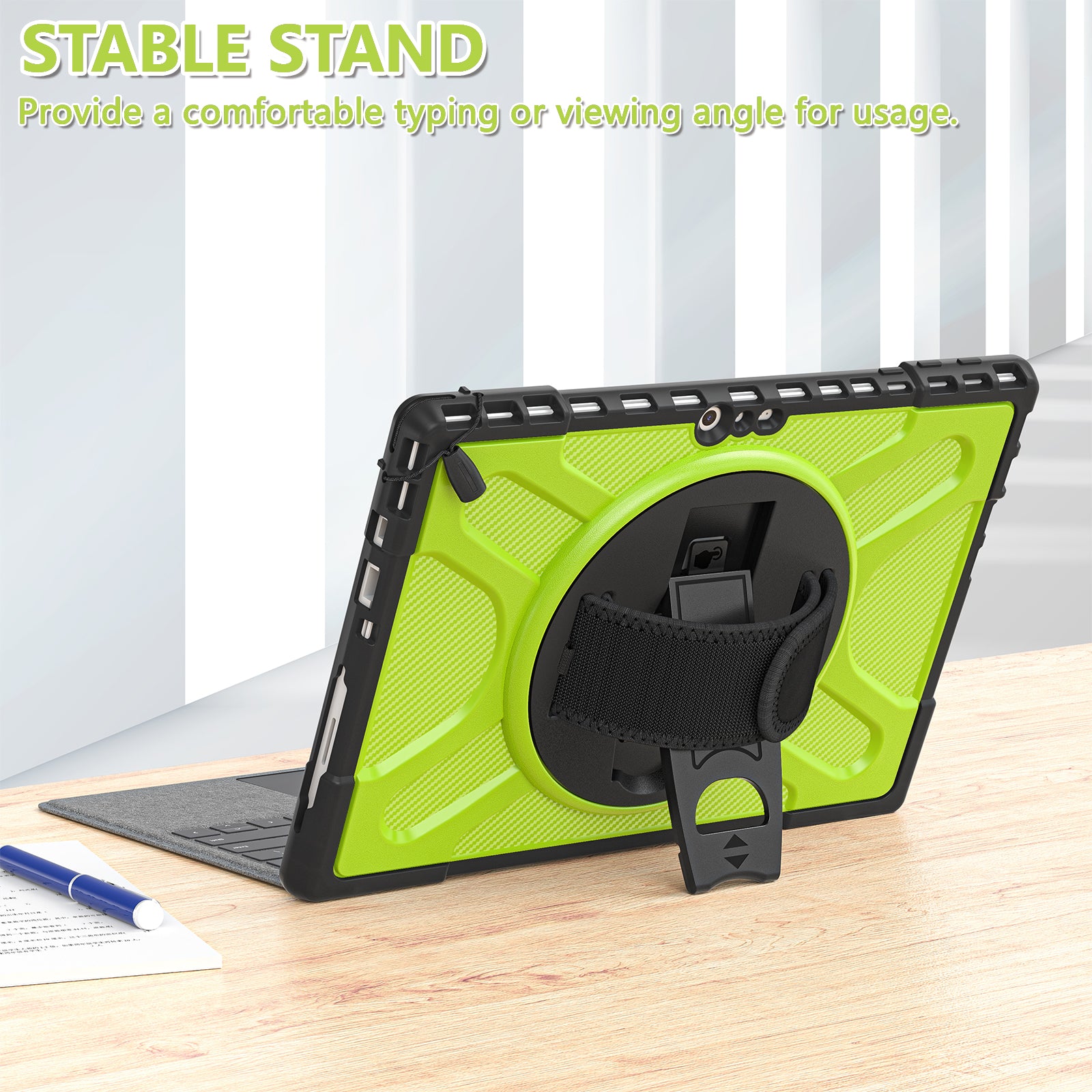 Pirate King Surface Pro 6 Case Heavy Duty Hybrid Protection