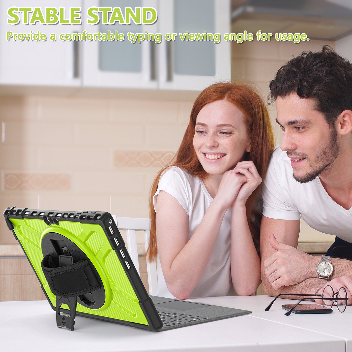 Pirate King Surface Pro 6 Case Heavy Duty Hybrid Protection