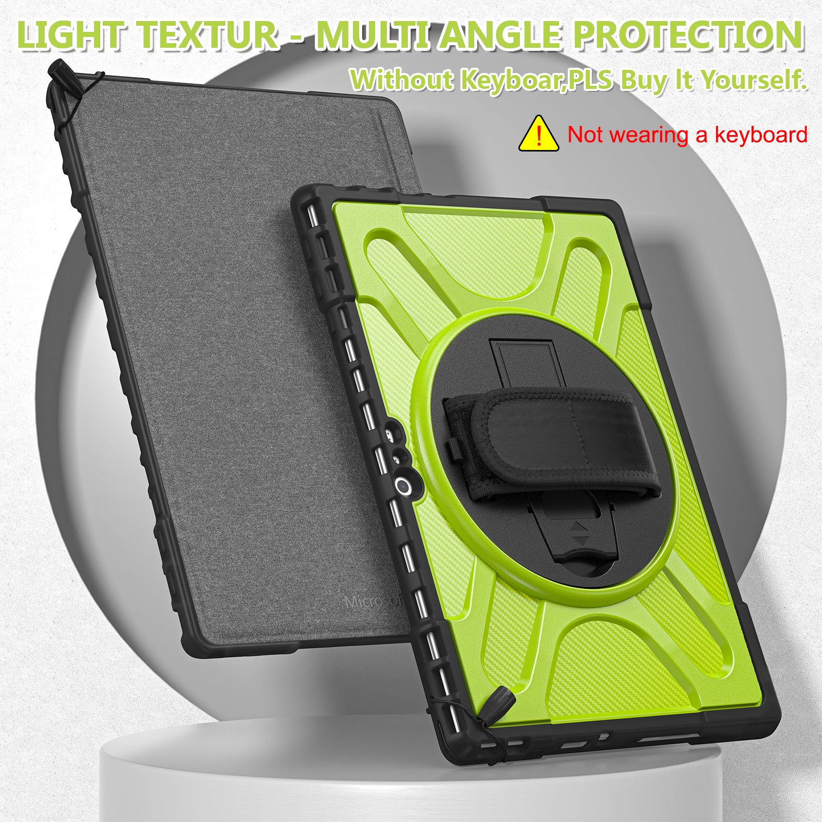 Pirate King Surface Pro 6 Case Heavy Duty Hybrid Protection