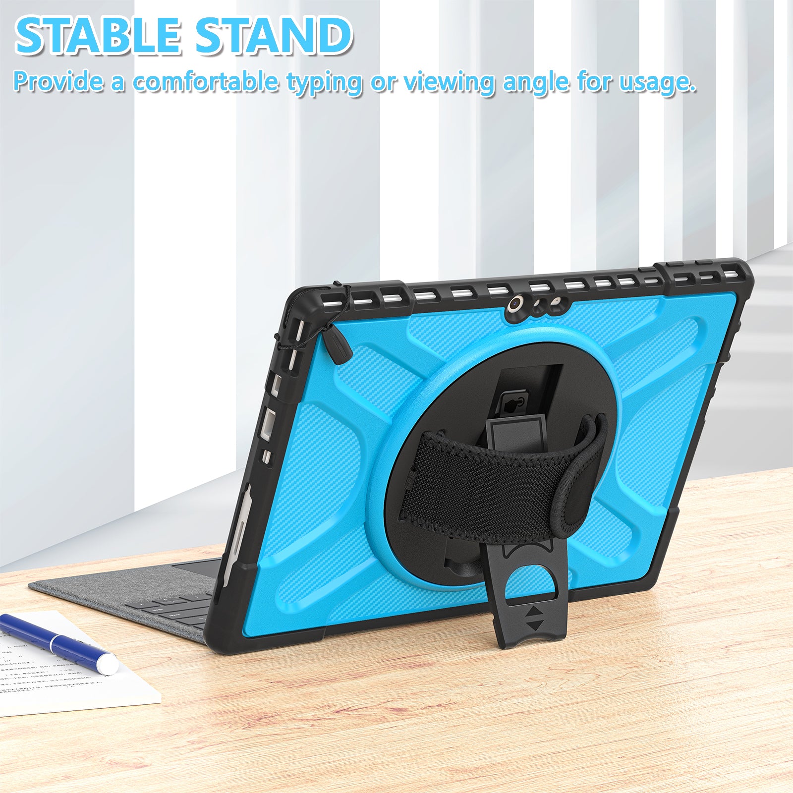 Pirate King Surface Pro 7 Case Heavy Duty Hybrid Protection