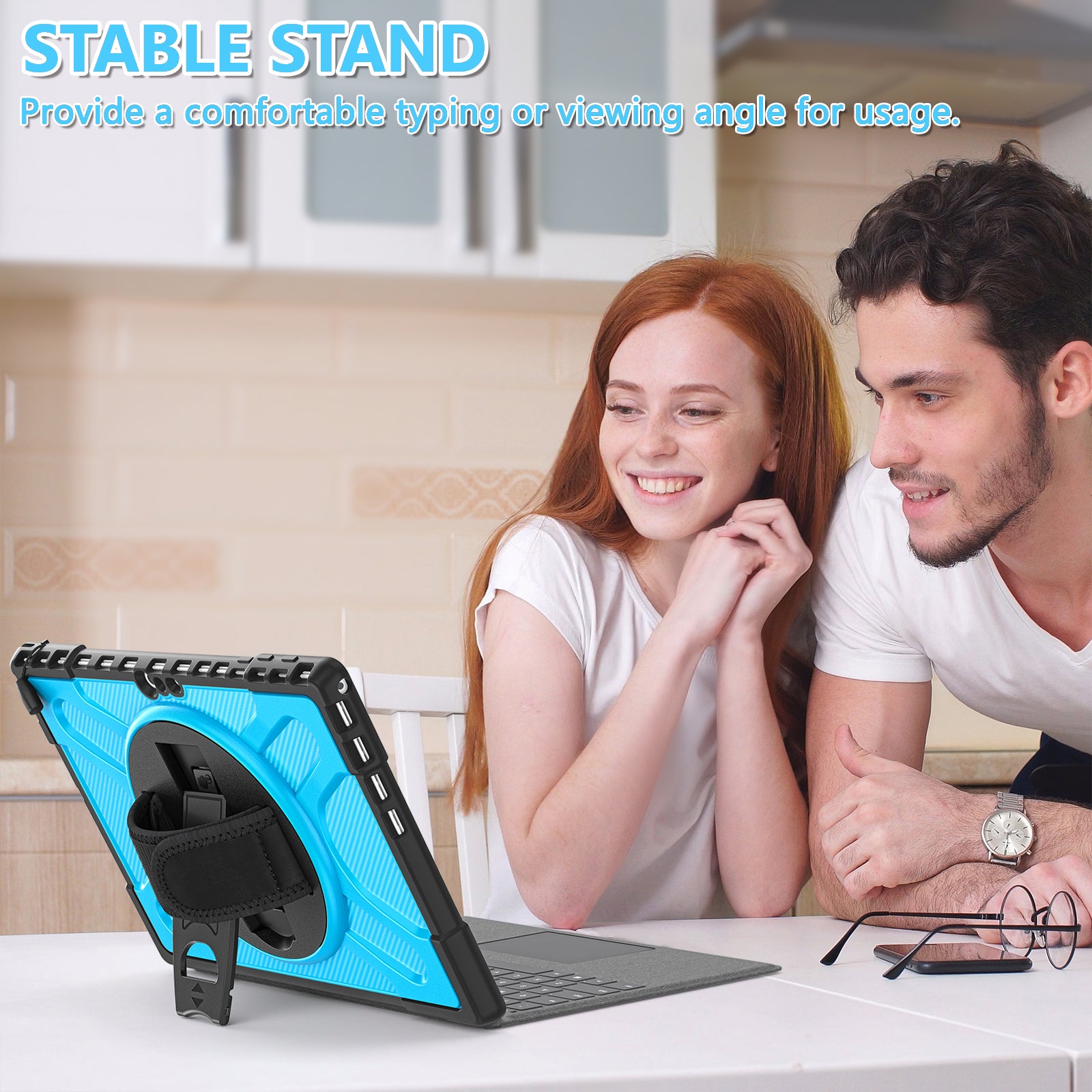 Pirate King Surface Pro 7 Case Heavy Duty Hybrid Protection