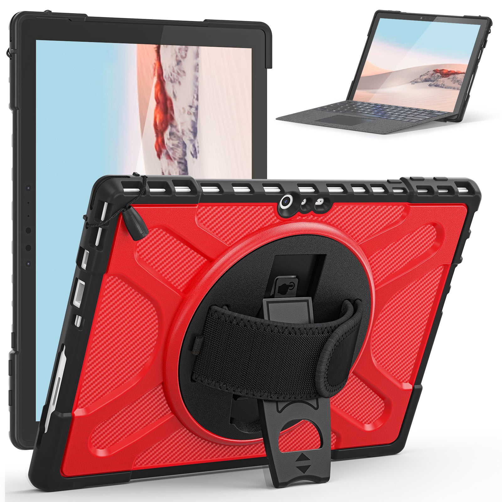 Pirate King Surface Pro 7 Case Heavy Duty Hybrid Protection
