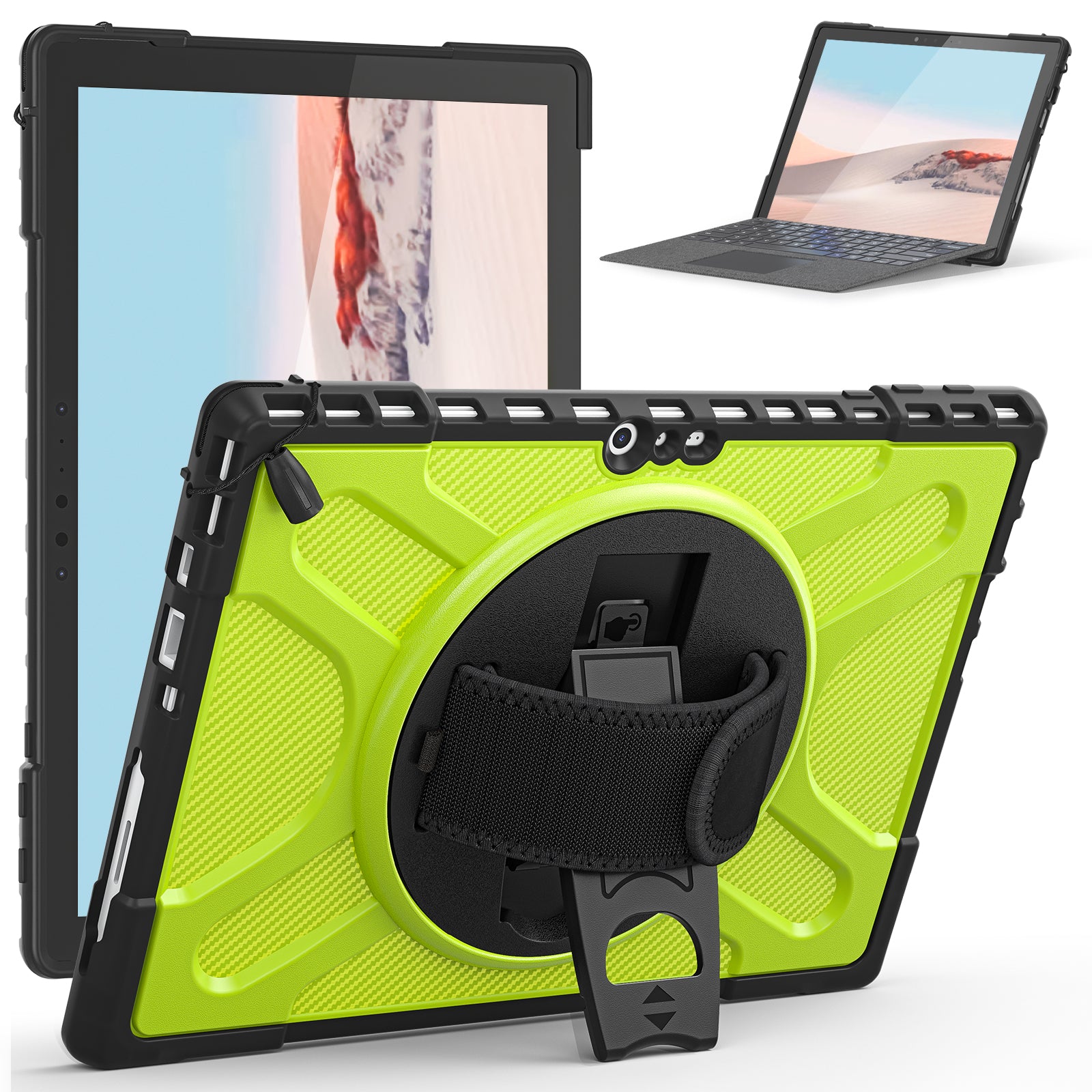 Pirate King Surface Pro 7 Case Heavy Duty Hybrid Protection